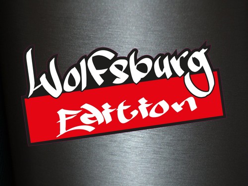 Aufkleber wolfsburg - x,
