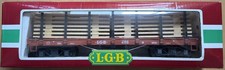 LGB Spur G 4169 Niederbordwagen mit Holz in ungeöffneter OVP - NEU