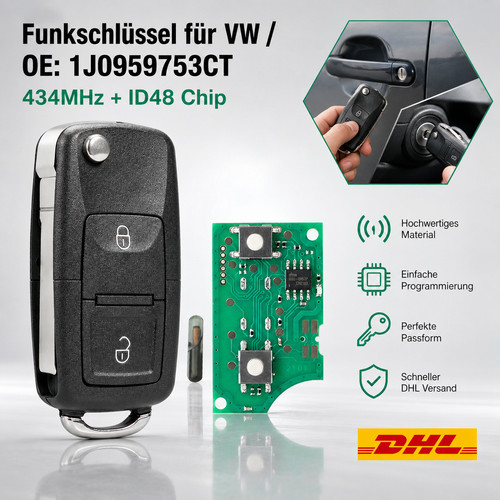 434mhz klappschlüssel - 434mhz,
