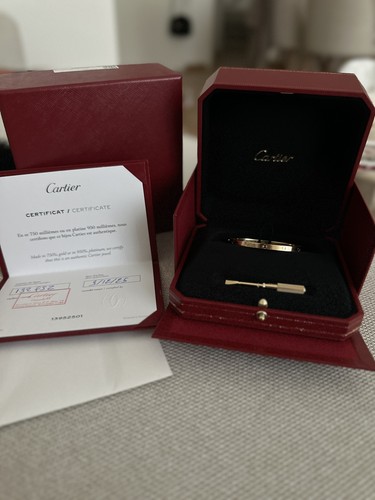 Cartier love armband gold - gold, gr