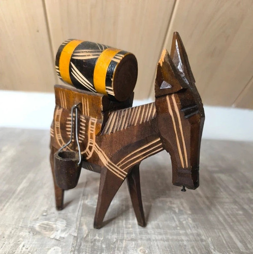 Rustikale esel figur - rustikale, aus