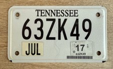 Nummernschild USA Kennzeichen