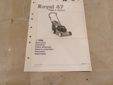 HUSQVARNA ROYAL 17 SPARE PARTS