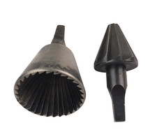 Alarm Wasser Metall Rohr Entgrater Innen 1 1/2" Aussen 2" Installateur Werkzeug