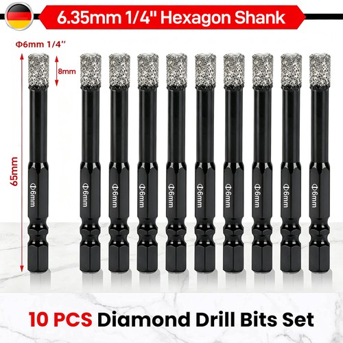 10x diamant bohrer - diamant,