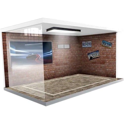 Modellauto vitrine mit - vitrine, 1/18