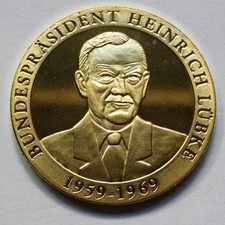MONEDA EX PRESIDENTE HEINRICH