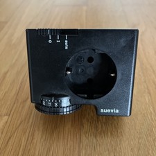 mechanische zeitschaltuhr Suevia 240 Wechselstrom Schwarz