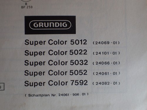 Grundig super color - grundig,