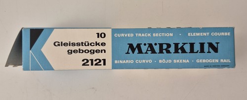 Märklin 2121 gleis gebogen - märklin,