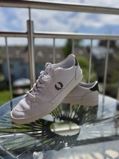 Fred Perry Spencer Leder weiß