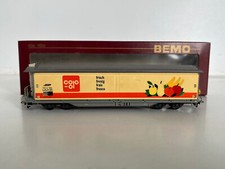 sehr gut Bemo H0m RhB Coop Schiebwandwagen (in OVP) Artikelnummer 2288 123