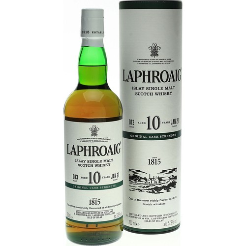 Laphroaig jahre cask - 10,