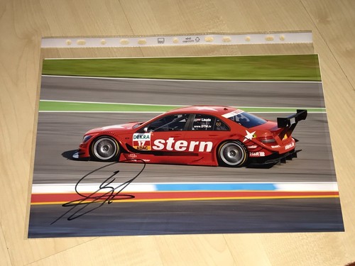 Mattias lauda dtm - lauda, autogramm