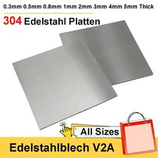 304 Edelstahlblech V2A