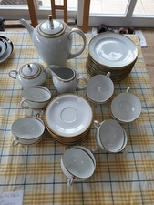 Eschenbach Roswitha Reliefmuster Goldrand 40 Teilig Unbenutzt 12 Personen