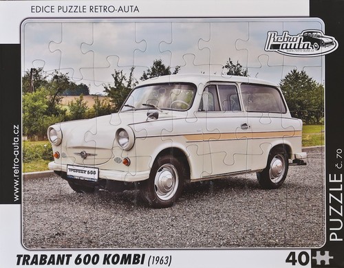 Puzzle trabant 600 - -,