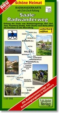 Radwanderkarte Saaleradweg