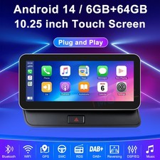 Für Audi Q5 10.25" 8-Kern IPS Autoradio GPS DAB+ CarPlay Wifi Navi Android 14