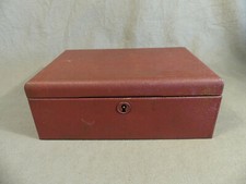  alte Geldkassette Box Schrumpflack vintage