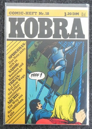 Kobra comic heft 18 - kobra, nr.