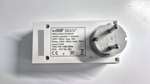 Homematic sw1 dn - homematic, hm-lc-sw1-pl-dn-r1