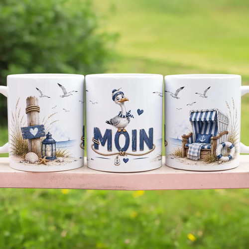 Maritime tasse moin - tasse, „moin“