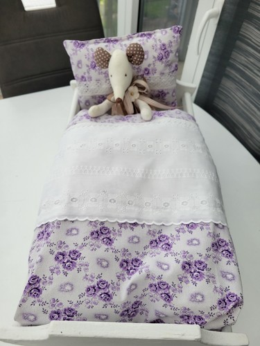 Puppenbettwäsche 2teilige - ♥,