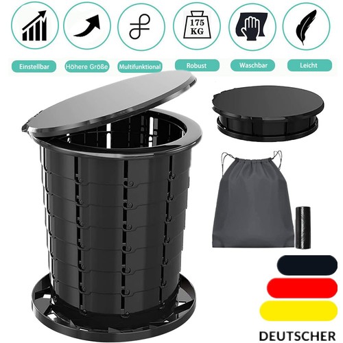 Campingtoilette faltbar mit - campingtoilette,