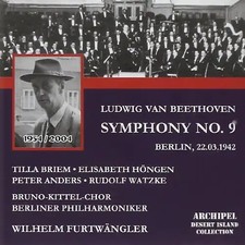 Beethoven L Van - Symphony No 9 (live 1942) [UK-Import]