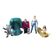 5x Pocahontas Figuren Mc Donalds Happy Meal Disney Smith Flit Ratcliffe Weide
