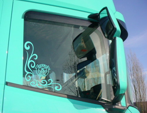 Scania vabis lkw aufkleber - lkw,