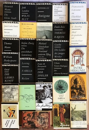 Reclam hefte buchpaket - 30,