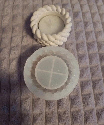 Teelichthalter silikonform - teelichthalter,