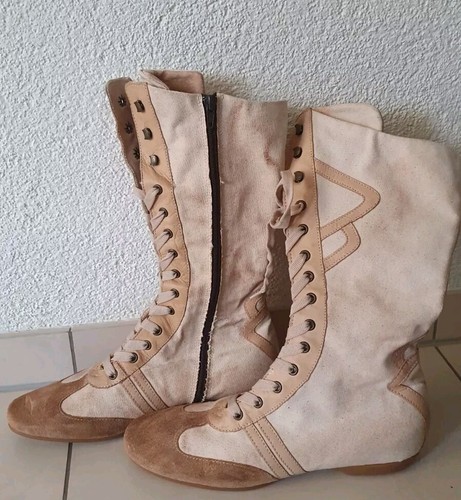 Stiefel lederstiefel leder - 38,