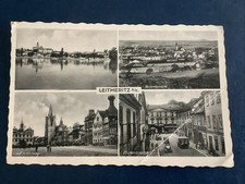 AK Leitmeritz Feldpost 1942 Böhmen Adolf Hitlerring Straße Mit Militär Lkw