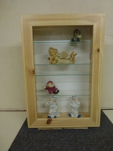 Wand vitrine sammler kiefer - vitrine,
