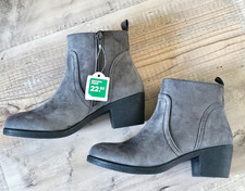 Stiefel Größe 36 Graceland grau Kunstleder Neu mit Preisschild