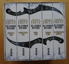 Markus Heitz + "Die Legenden der Albae" + 5 Bände im Schuber + neuwertig