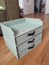 Bigso Box of Sweden Büro-Organizer Birger + Organiser System Mint 32x28x25cm