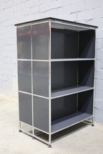 USM Haller Bücherregal Regal 6x Fach Bücher antrazitgrau Aktenschrank Sideboard