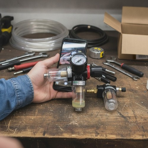 Druckminderer druckluft - druckminderer,
