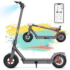 SISIGAD E Scooter 10 Zoll Elektroroller Erwachsene 36V 10.4AH 20km/h mit App