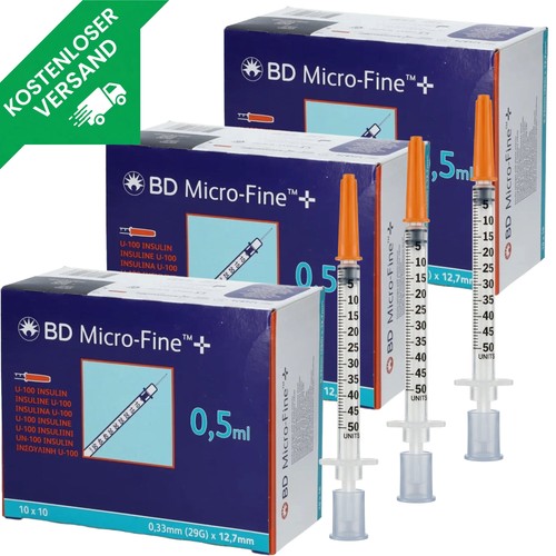 Micro fine insulinspritze - micro-fine+,