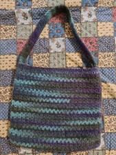 Handarbeit Tasche gefilzt -