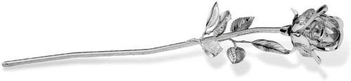 Metallrose kunstblume dekorose - metallrose,