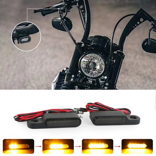 Motorrad led blinker getönt - blinker, +