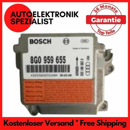 Airbag steuergeräte 8g0959655 - airbag,