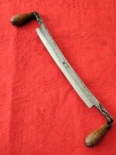 Zugmesser Zieheisen, Schäleisen, Ziehmesser, Rindenschäler G. W. GRIES SOLINGEN 