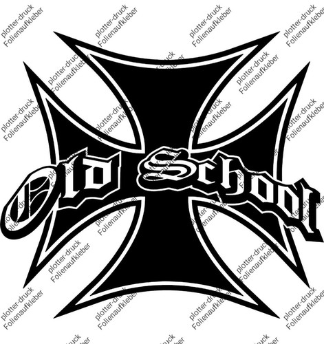 Dekor aufkleber oldschool - aufkleber,
